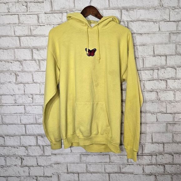 Hanes Tops - Cute butterfly hooded sweatshirt